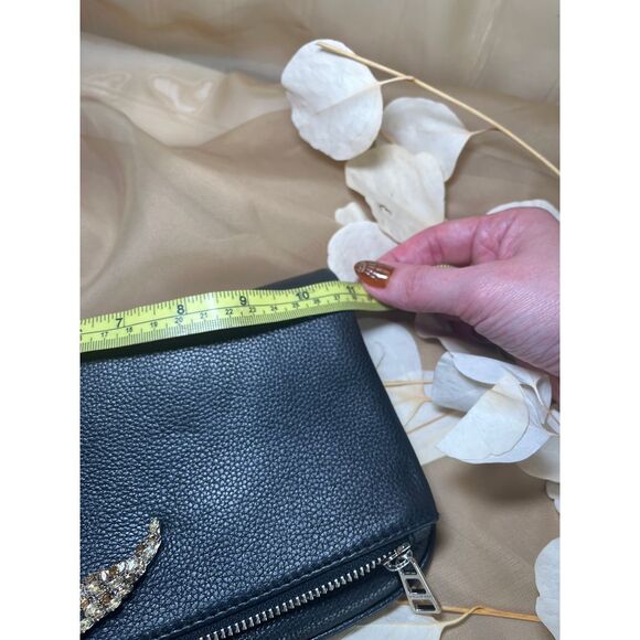 Zadig & Voltaire Rock Clutch Black Leather - Picture 12 of 13